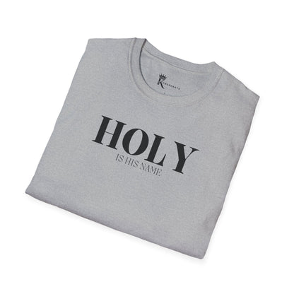 Holy Is His Name Tee – Bold Faith Collection