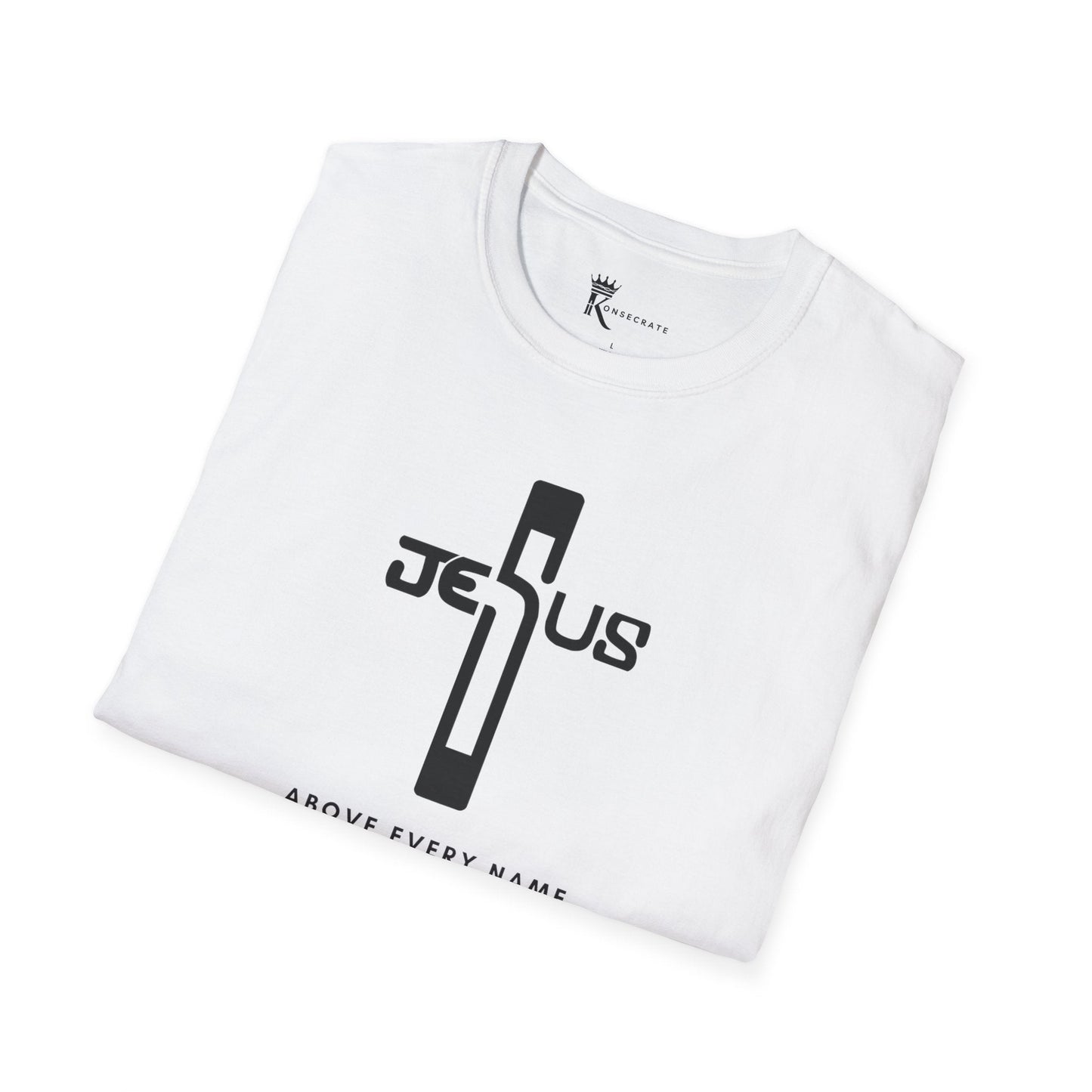 Jesus Above Every Name Tee – Konsecrate Collection