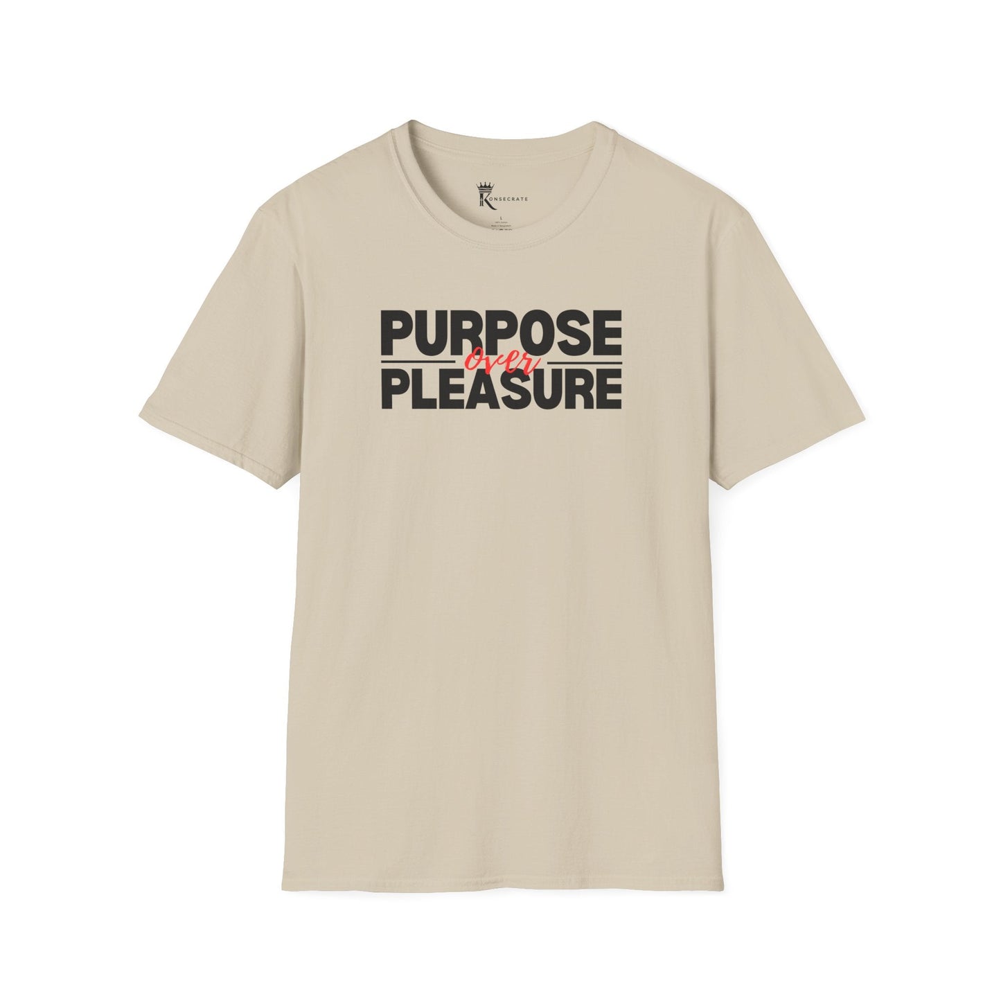Purpose Over Pleasure Tee – Bold Faith Collection