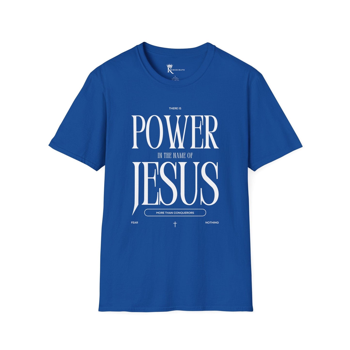 Power In His Name T-Shirt  – Bold Faith Collection
