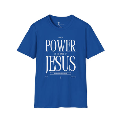 Power In His Name T-Shirt  – Bold Faith Collection
