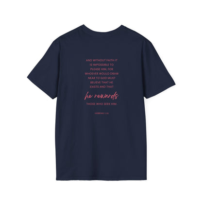 Trust In The Lord Pink T-Shirt