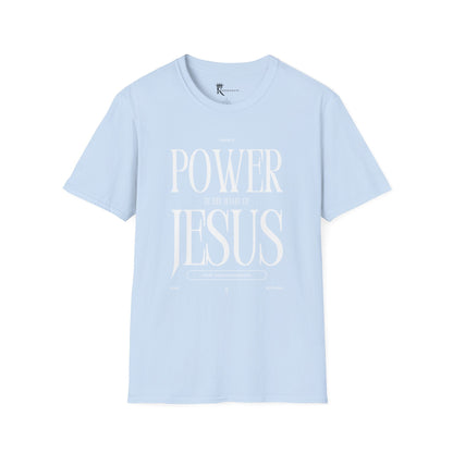 Power In His Name T-Shirt  – Bold Faith Collection