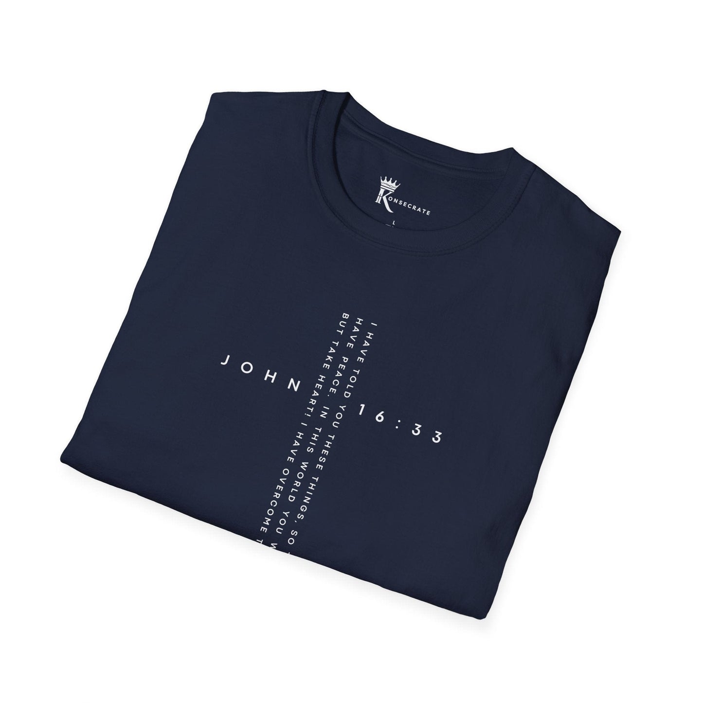 John 16:33 T-Shirt – Hidden Gem Collection