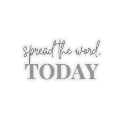Spread The Word Sticker – Accessories