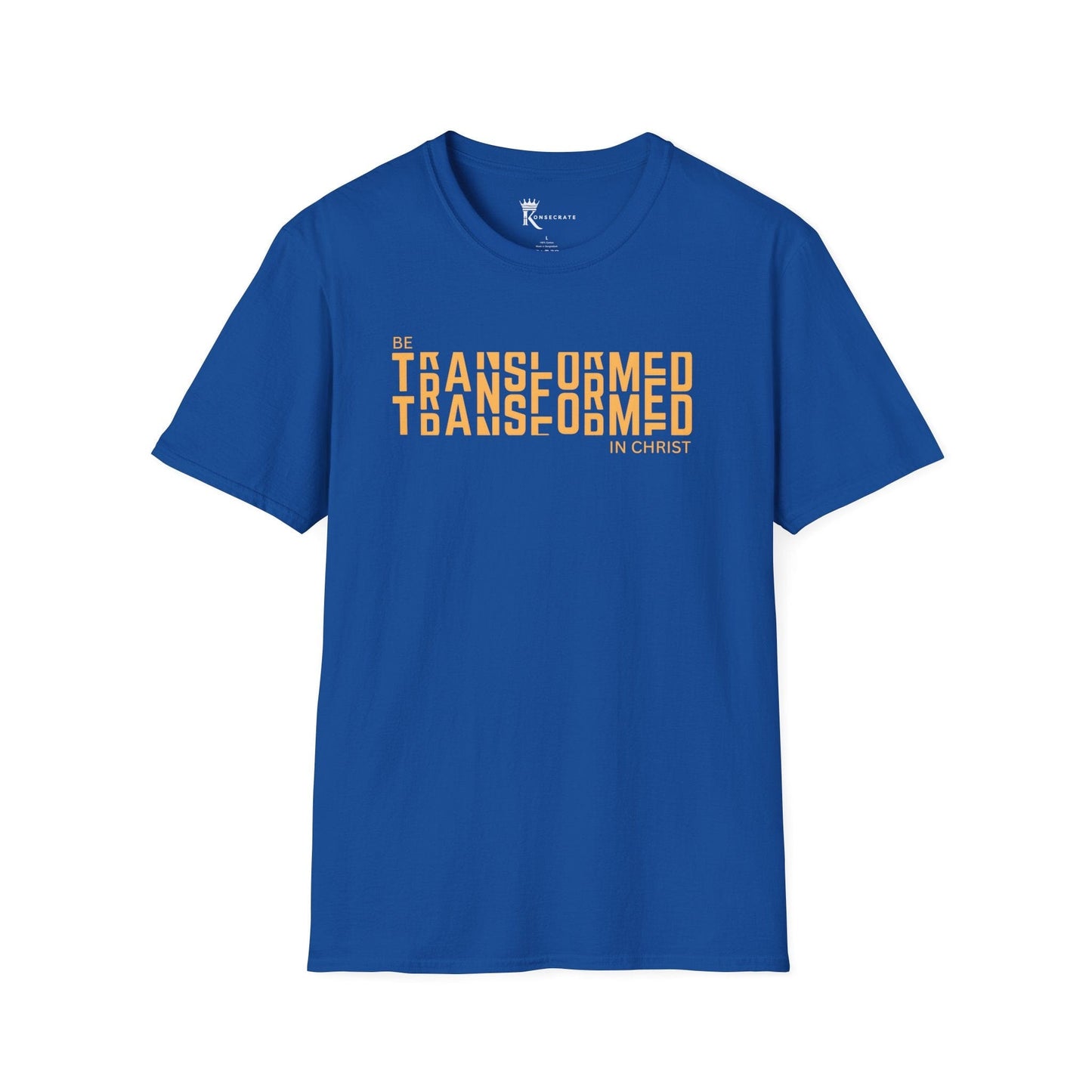 Be Transformed T-Shirt Tee – Bold Faith Collection