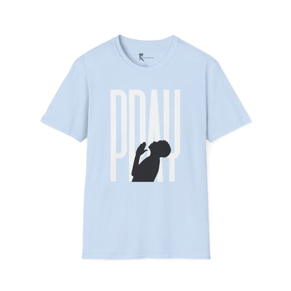 Pray White T-Shirt  – Bold Faith Collection