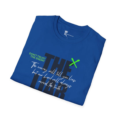 Don'T Trust The Enemy, The Liar T-Shirt Tee – Bold Faith Collection