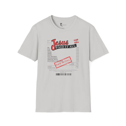 Paid In Full T-Shirt – Bold Faith Collection