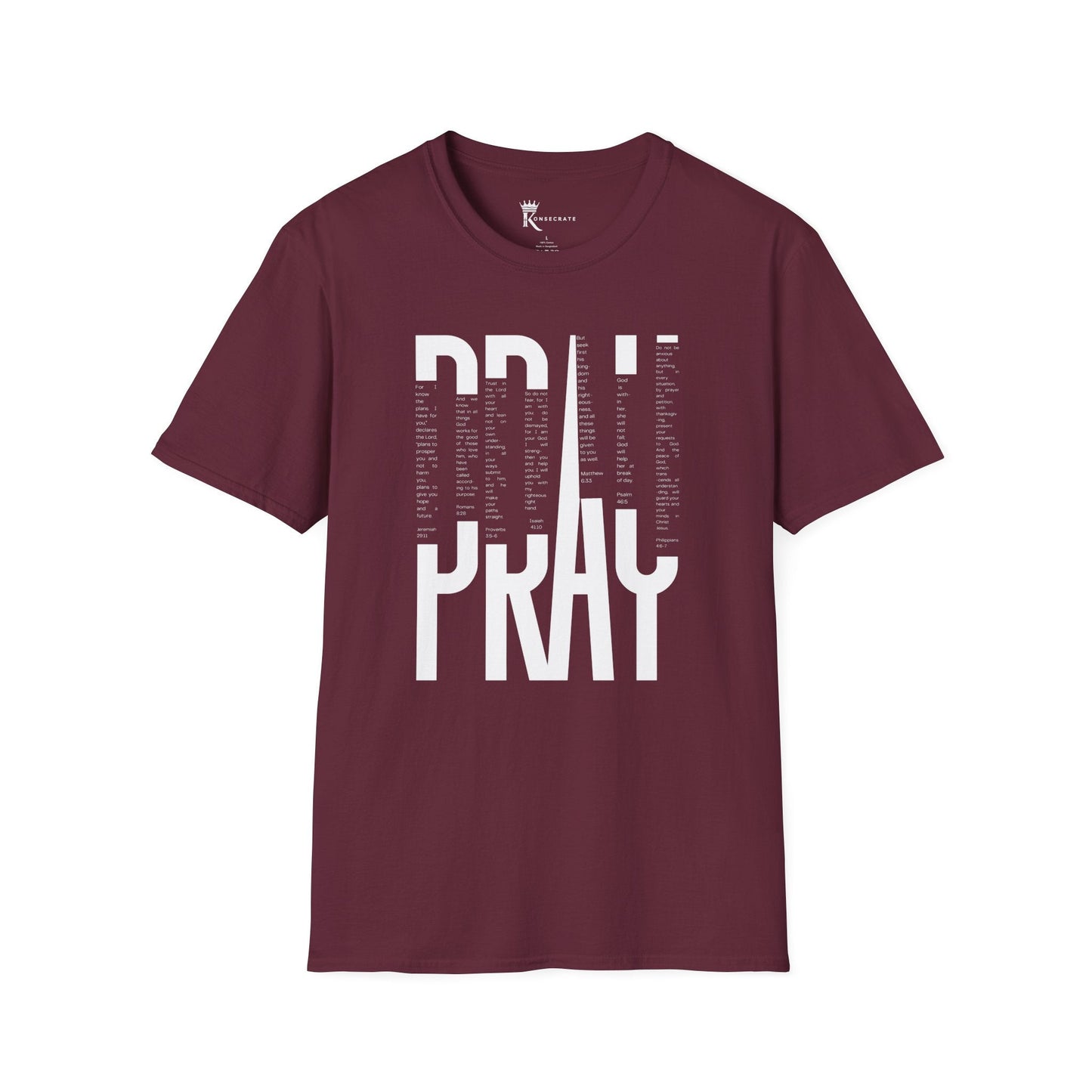 Pray Scriptures T-Shirt – Hidden Gem Edition