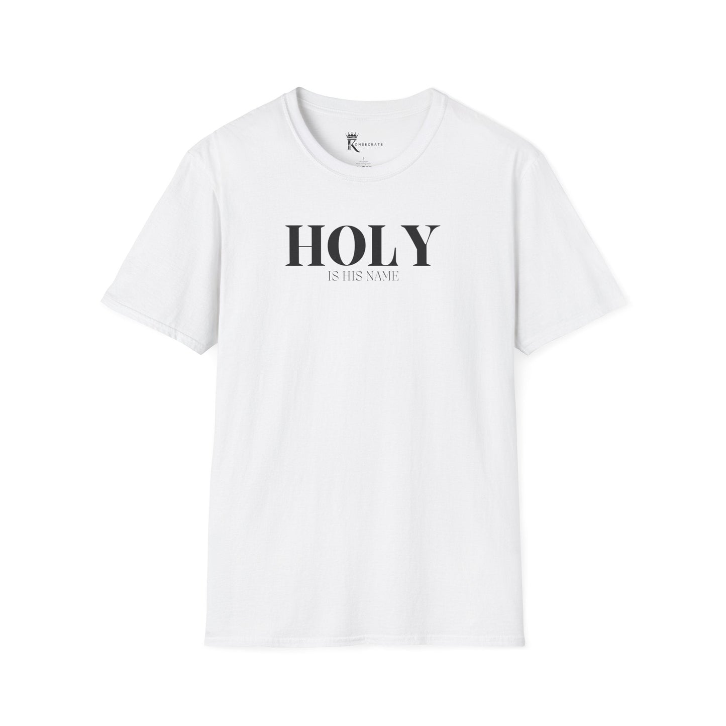 Holy Is His Name Tee – Bold Faith Collection