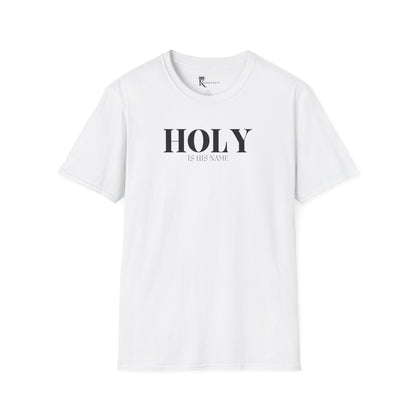 Holy Is His Name Tee – Bold Faith Collection