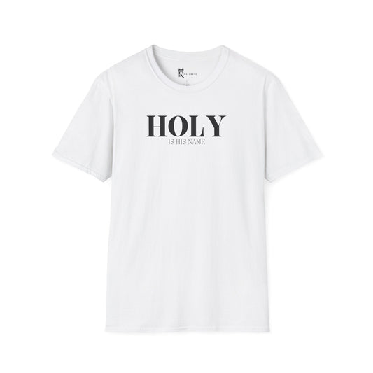 Holy Is His Name Tee – Bold Faith Collection