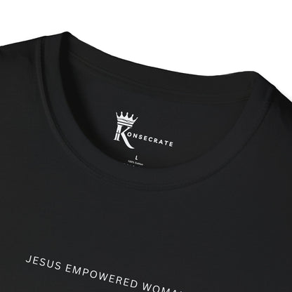 Jesus Empowered Woman T-Shirt Tee – Konsecrate Collection