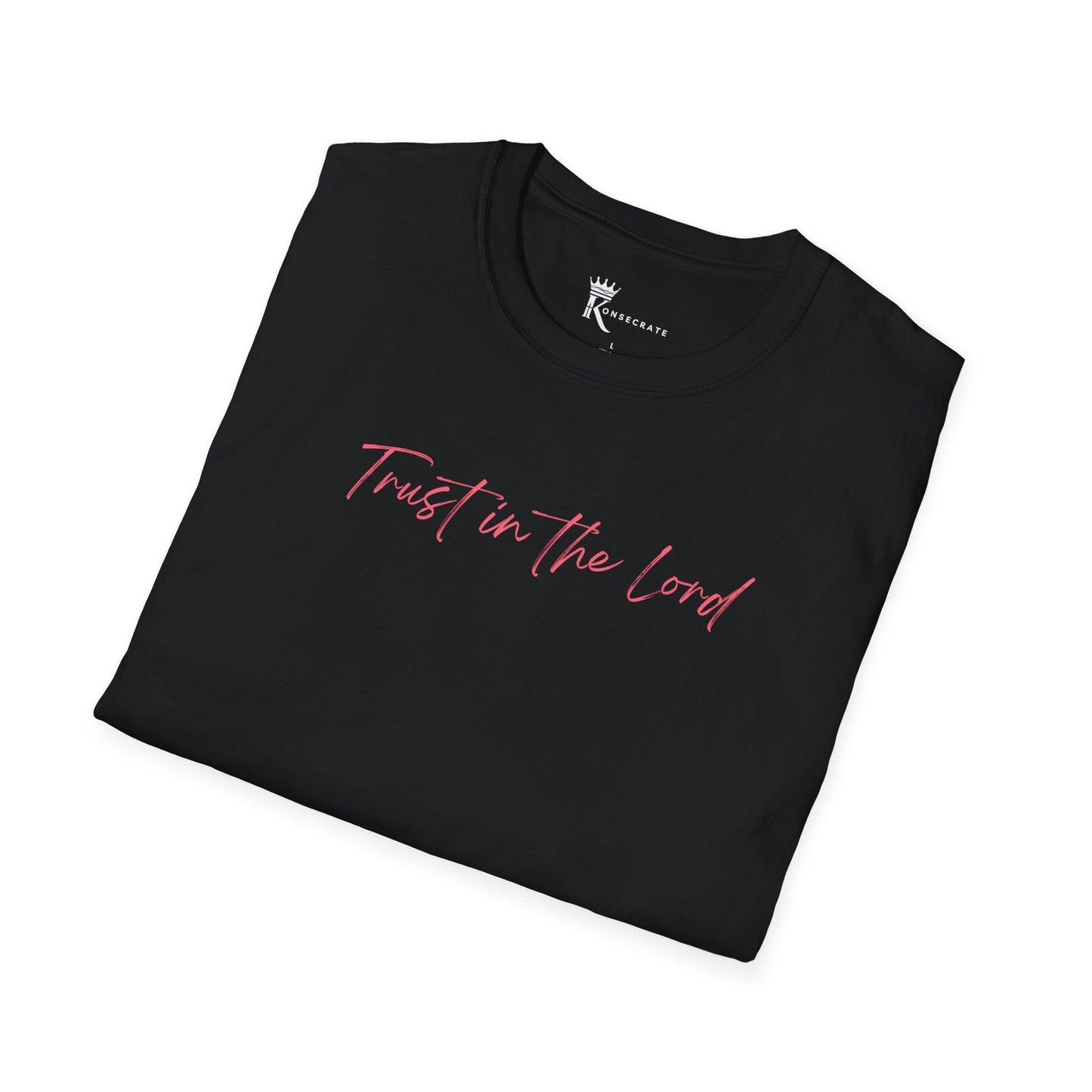 Trust In The Lord Pink T-Shirt