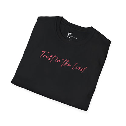 Trust In The Lord Pink T-Shirt