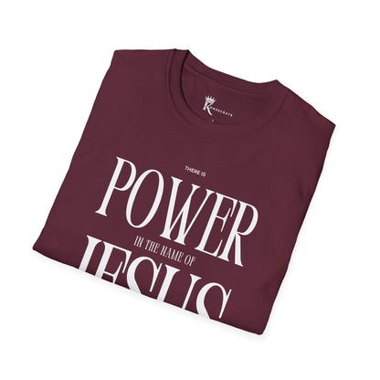 Power In His Name T-Shirt  – Bold Faith Collection