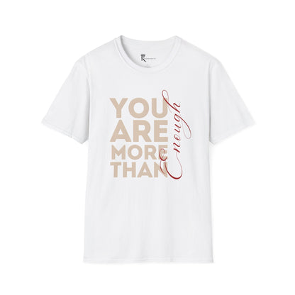 You Are More Than Enough Tee – Bold Faith Collection