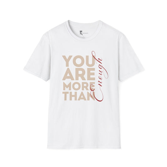 You Are More Than Enough Tee – Bold Faith Collection