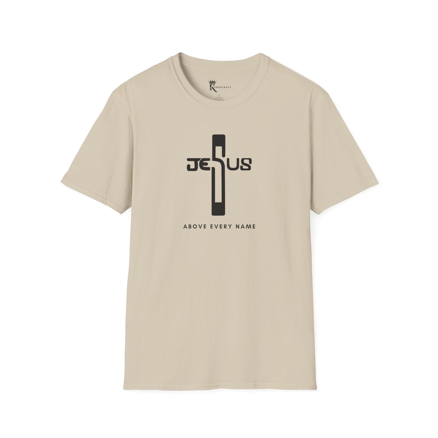 Jesus Above Every Name Tee – Konsecrate Collection