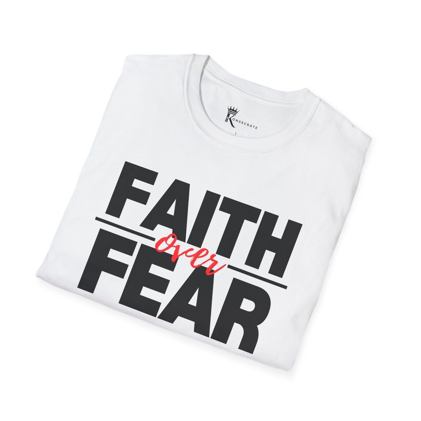 Faith Over Fear Tee – Bold Faith Collection