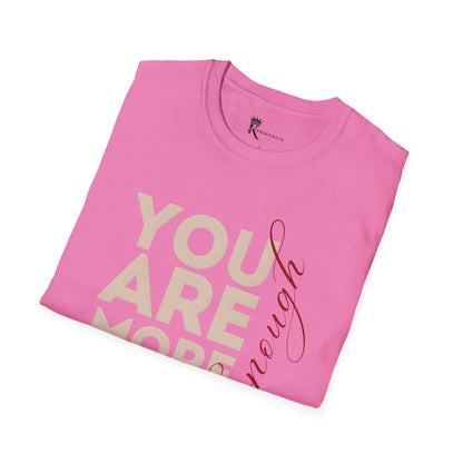 You Are More Than Enough Tee – Bold Faith Collection