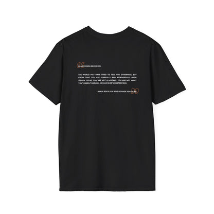 Walk Boldly T-Shirt – Love Thy Neighbor Collection