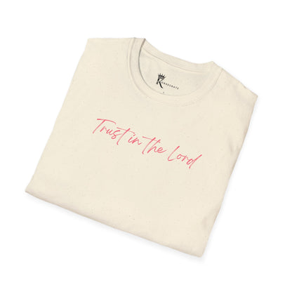 Trust In The Lord Pink T-Shirt