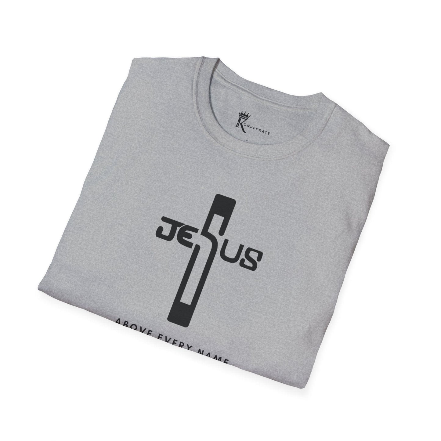 Jesus Above Every Name Tee – Konsecrate Collection