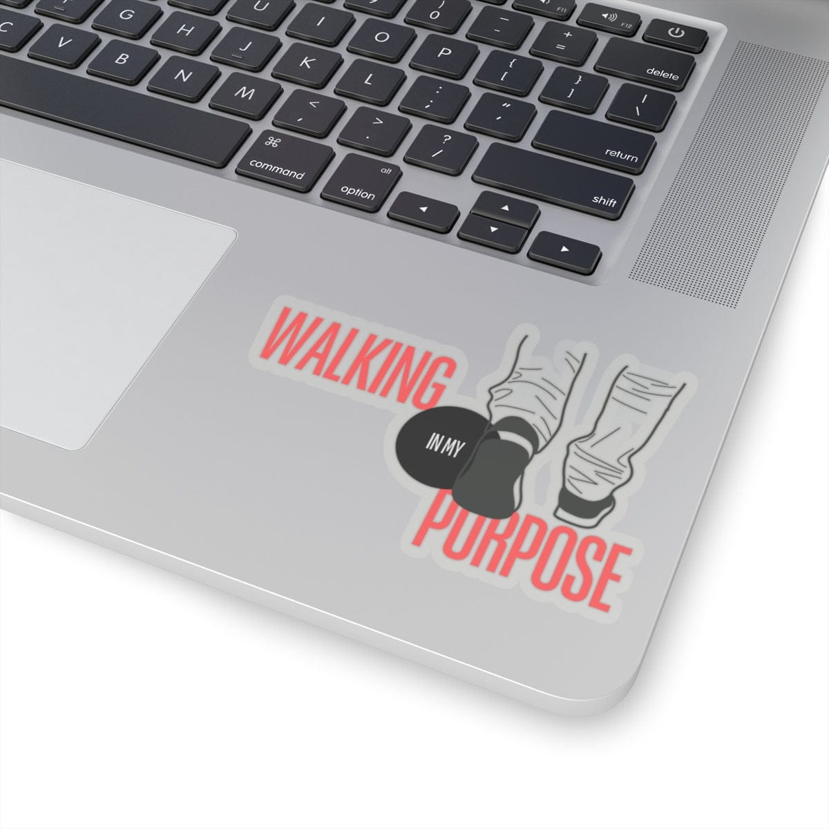 Walking In My Purpose Sticker