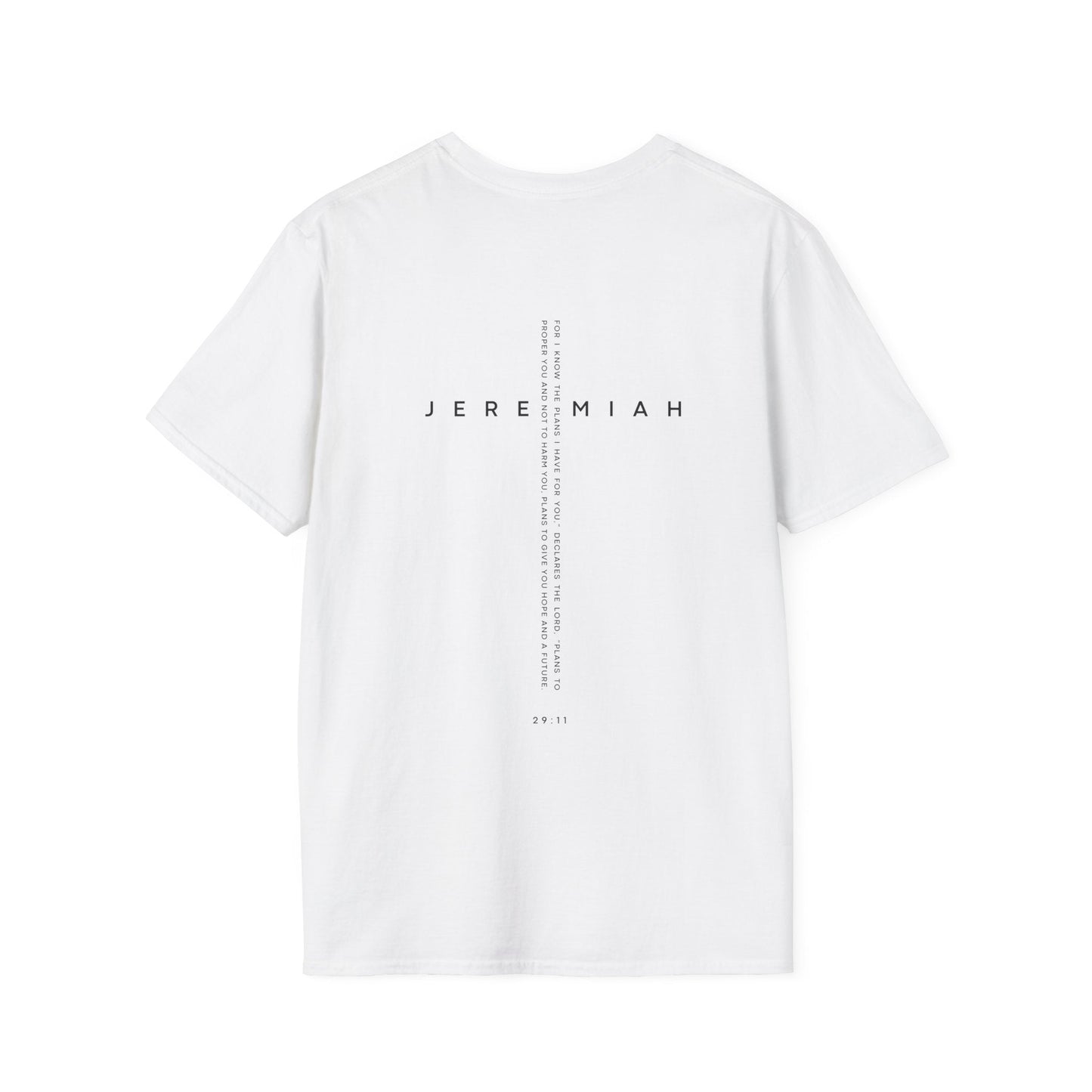 Jeremiah 29:11 Back T-Shirt – Hidden Gems Collection