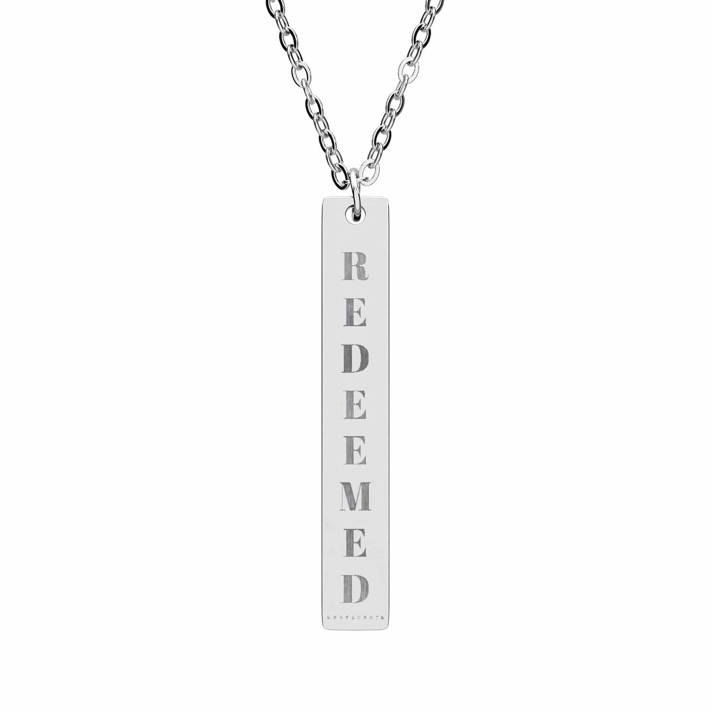 Redeemed Bar Necklace Jewelry – Accessories