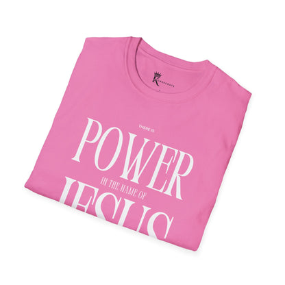 Power In His Name T-Shirt  – Bold Faith Collection
