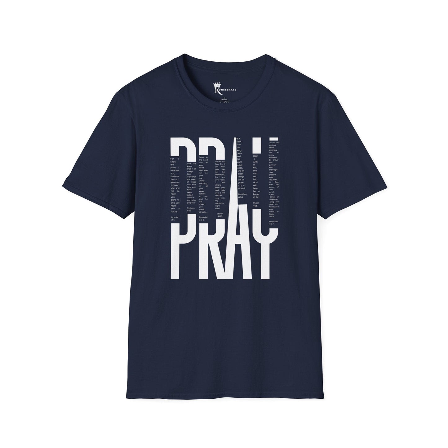 Pray Scriptures T-Shirt – Hidden Gem Edition
