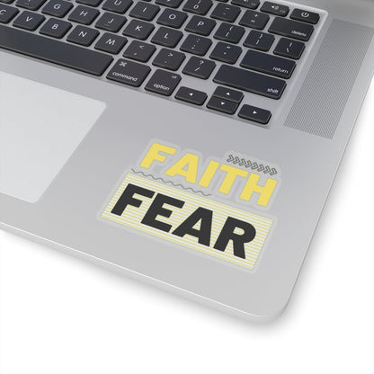 Faith Over Fear Sticker – Bold Faith Collection