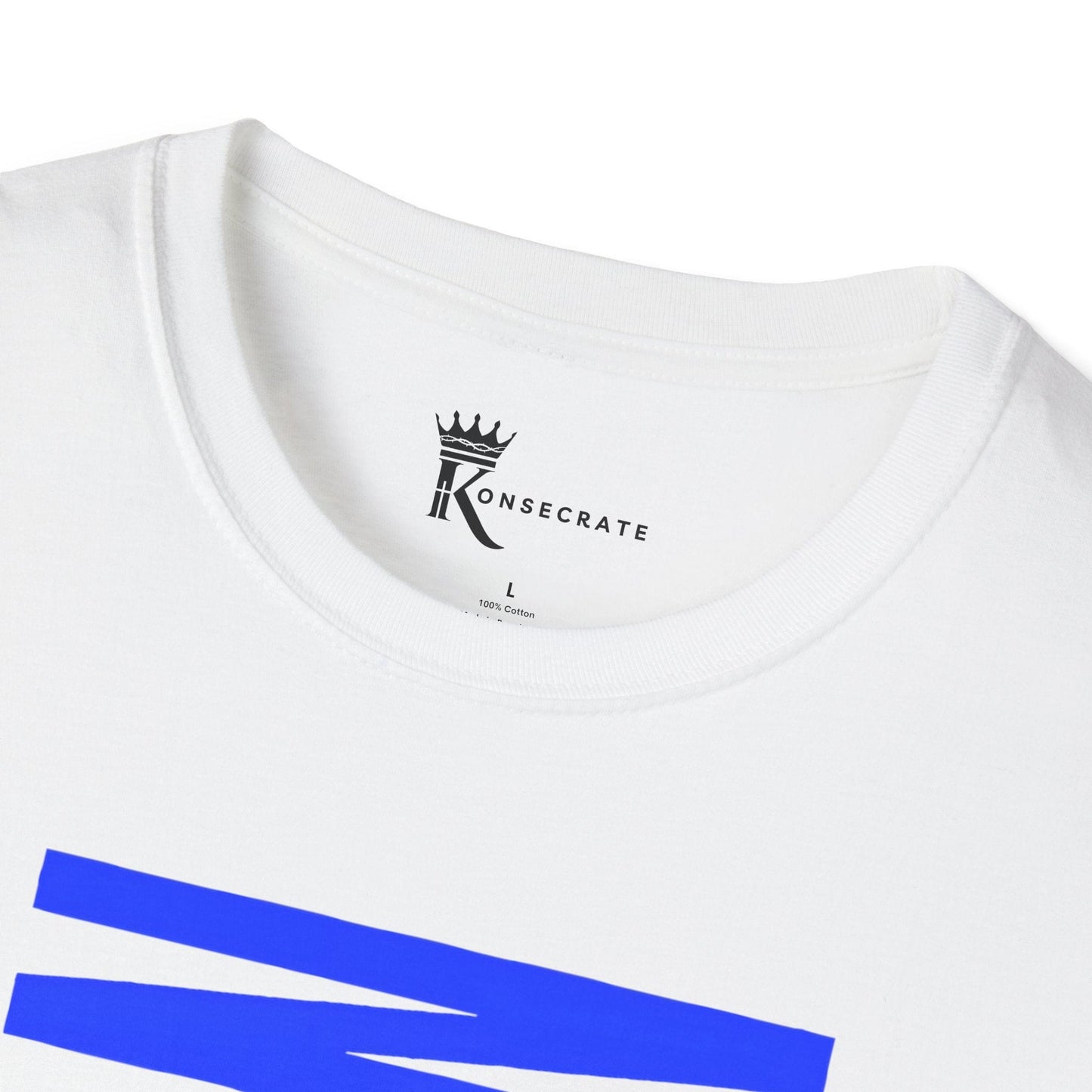 Never Doubt Jesus Blue T-Shirt  – Bold Faith Collection