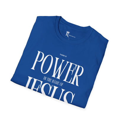 Power In His Name T-Shirt  – Bold Faith Collection