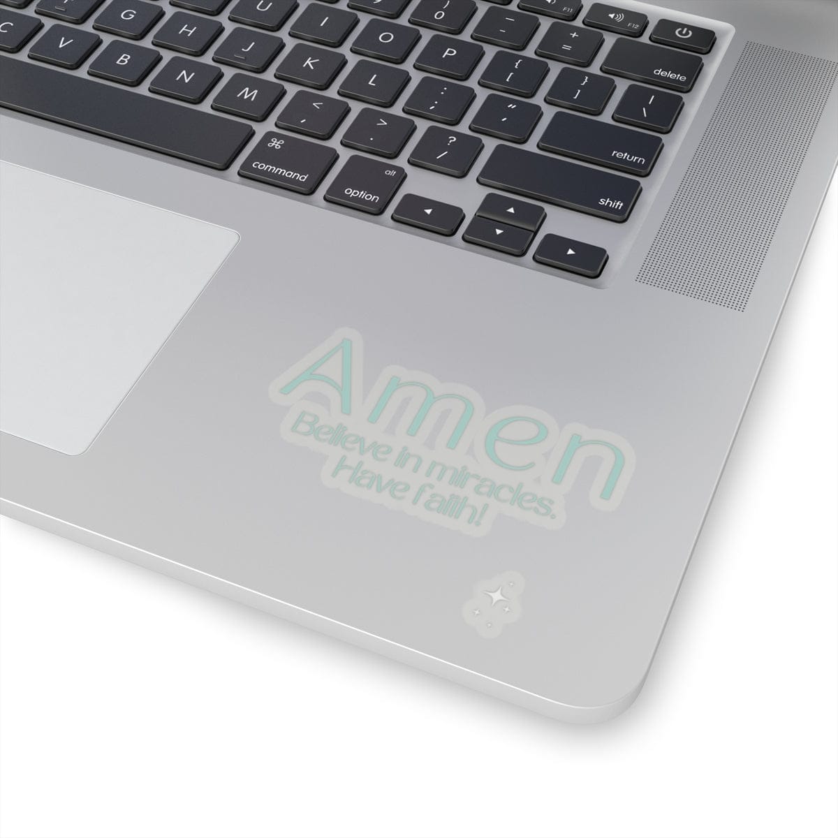 Amen, Believe In Miracles Sticker – Accessories