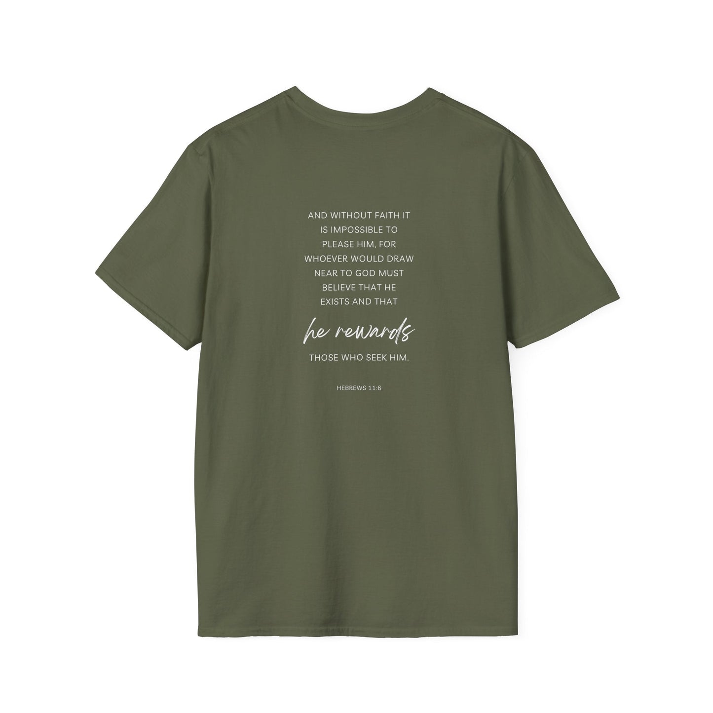 Trust In The Lord White T-Shirt – Love Thy Neighbor Collection