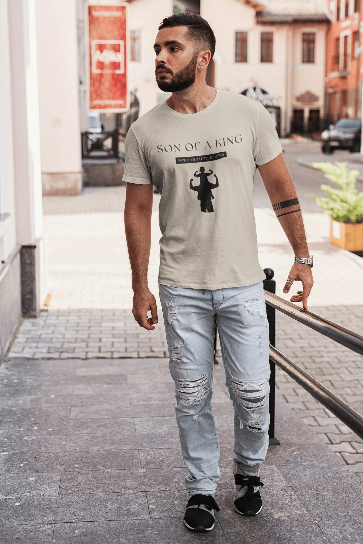 Father Of A Son I T-Shirt – Kingdom Family Collection