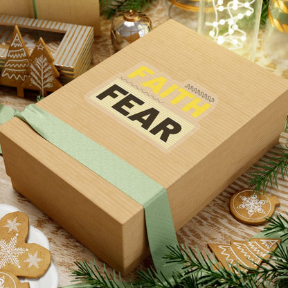 Faith Over Fear Sticker – Bold Faith Collection