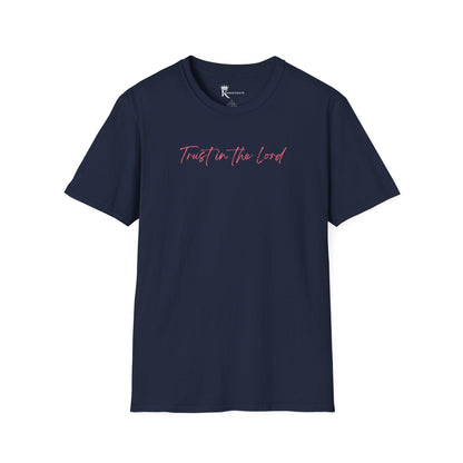 Trust In The Lord Pink T-Shirt