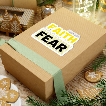 Faith Over Fear Sticker – Bold Faith Collection