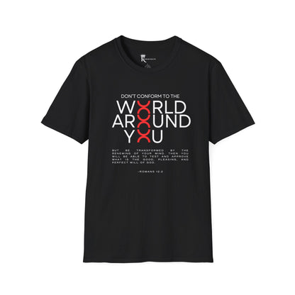Don'T Conform Red T-Shirt  – Bold Faith Collection