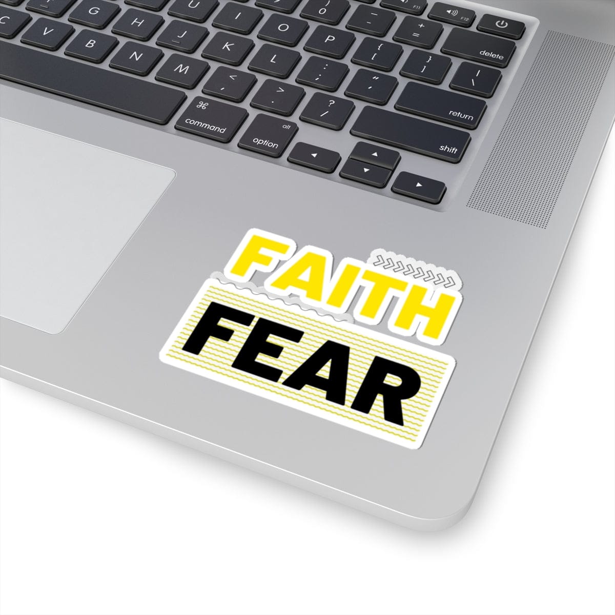 Faith Over Fear Sticker – Bold Faith Collection
