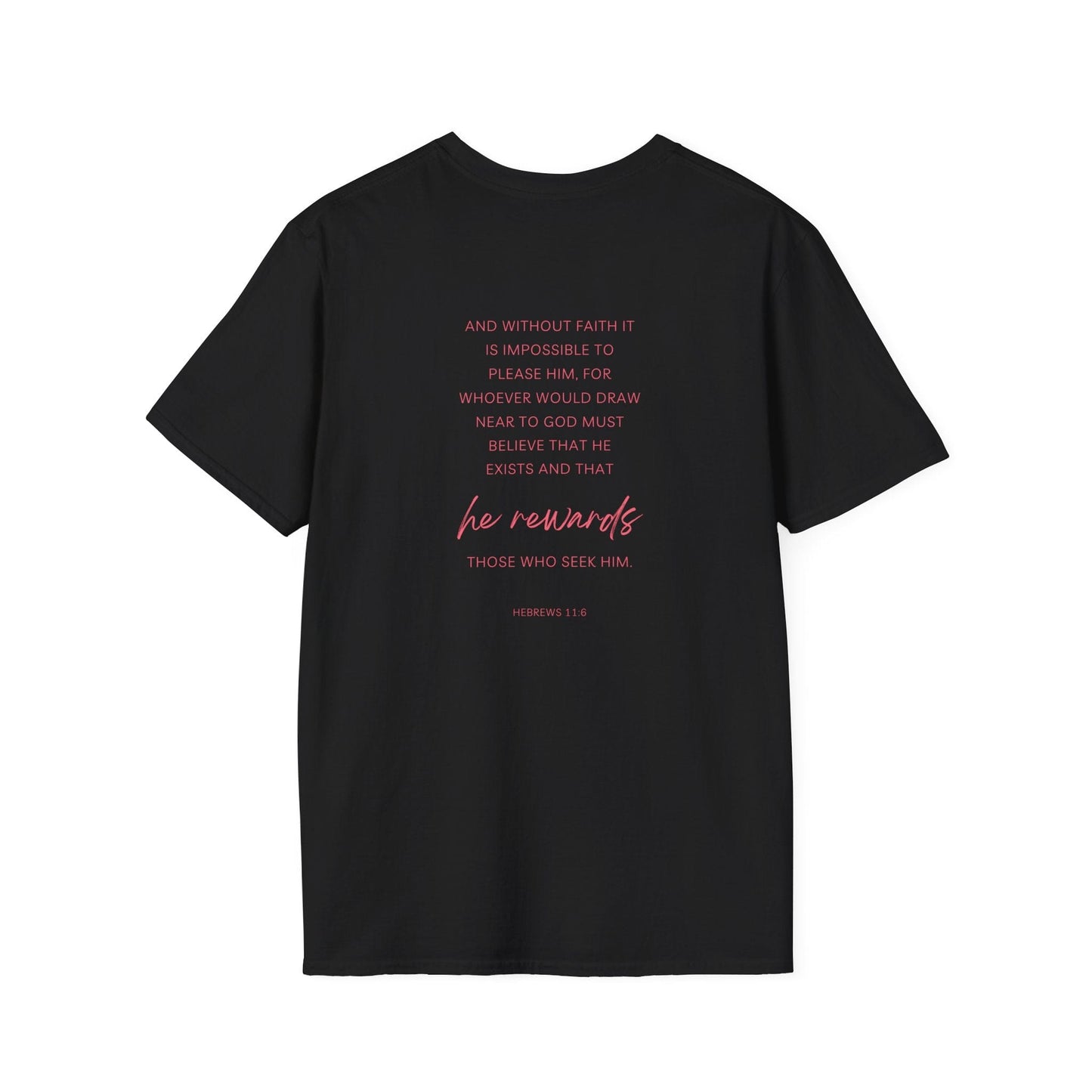 Trust In The Lord Pink T-Shirt
