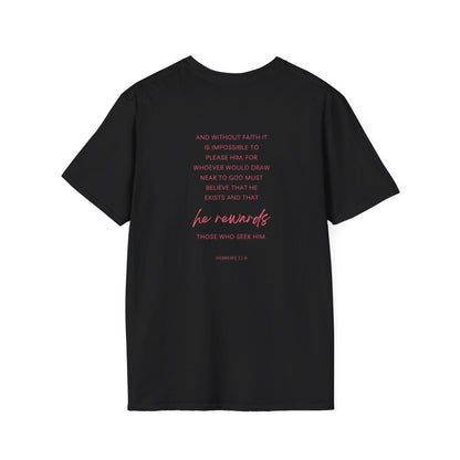 Trust In The Lord Pink T-Shirt