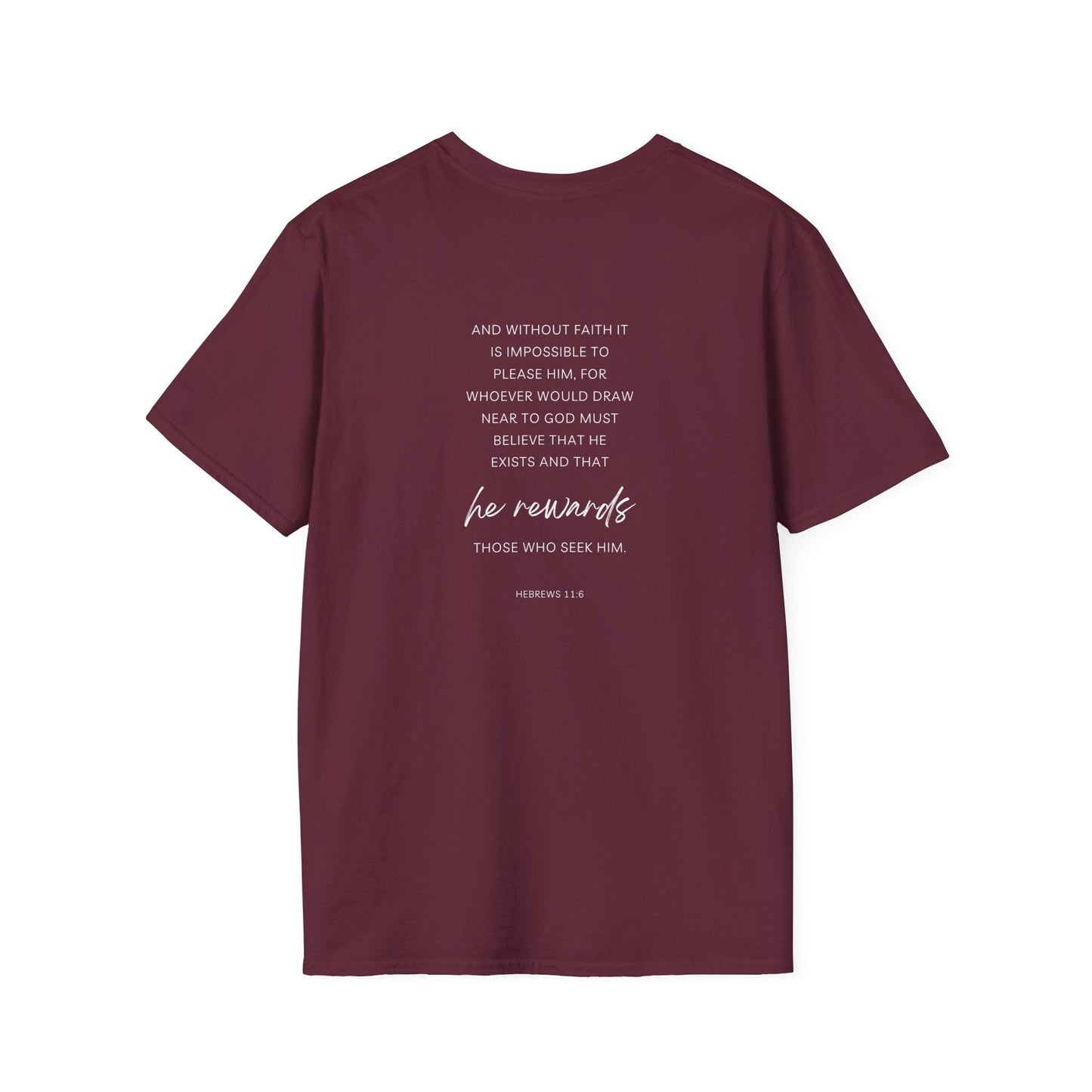 Trust In The Lord White T-Shirt – Love Thy Neighbor Collection