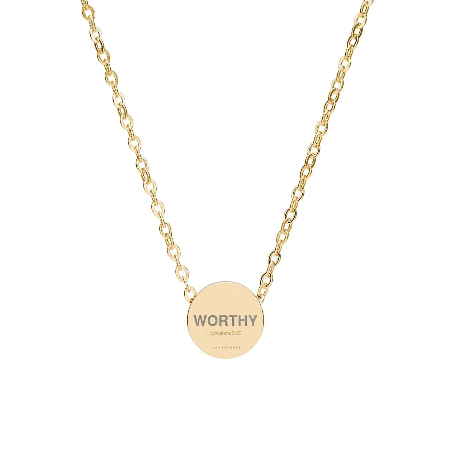 Worthy Mini Circle Necklace Jewelry – Accessories