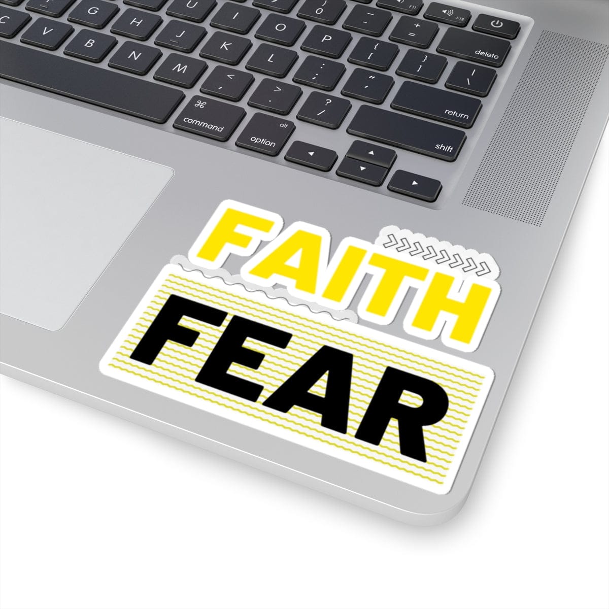 Faith Over Fear Sticker – Bold Faith Collection